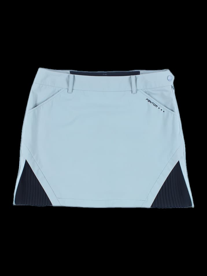 사이드 플리츠 스커트