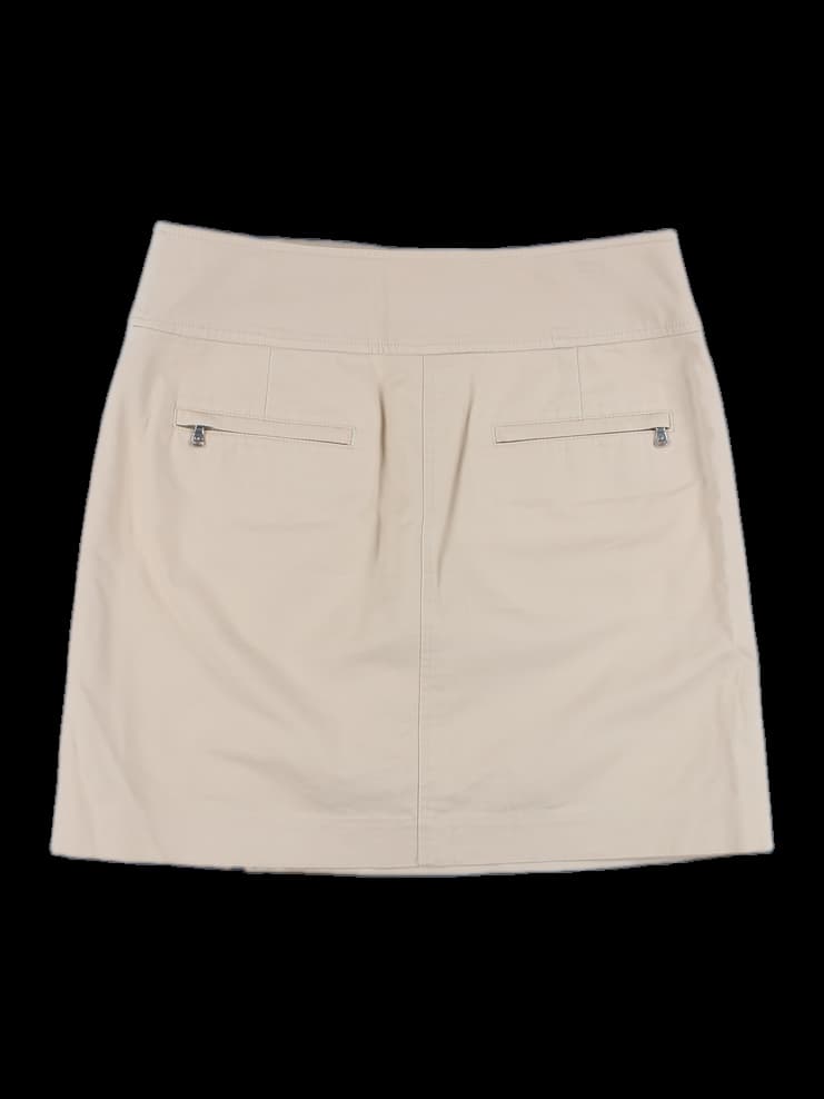지퍼 포인트 치마