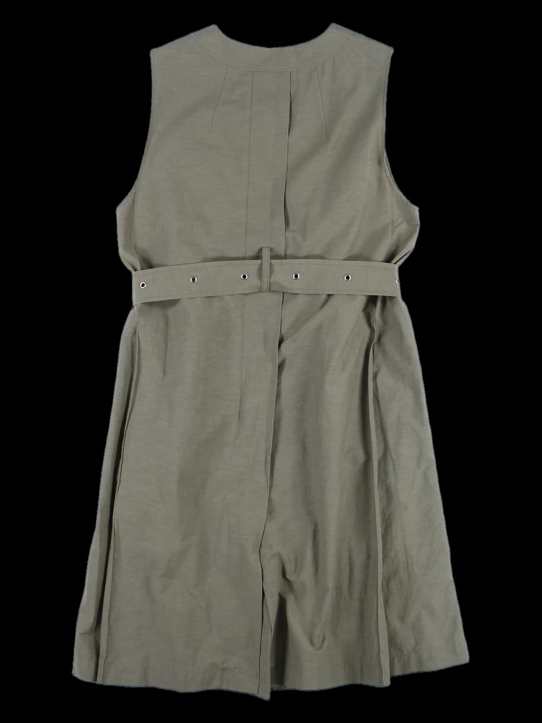 벨티드 슬리브리스 자켓