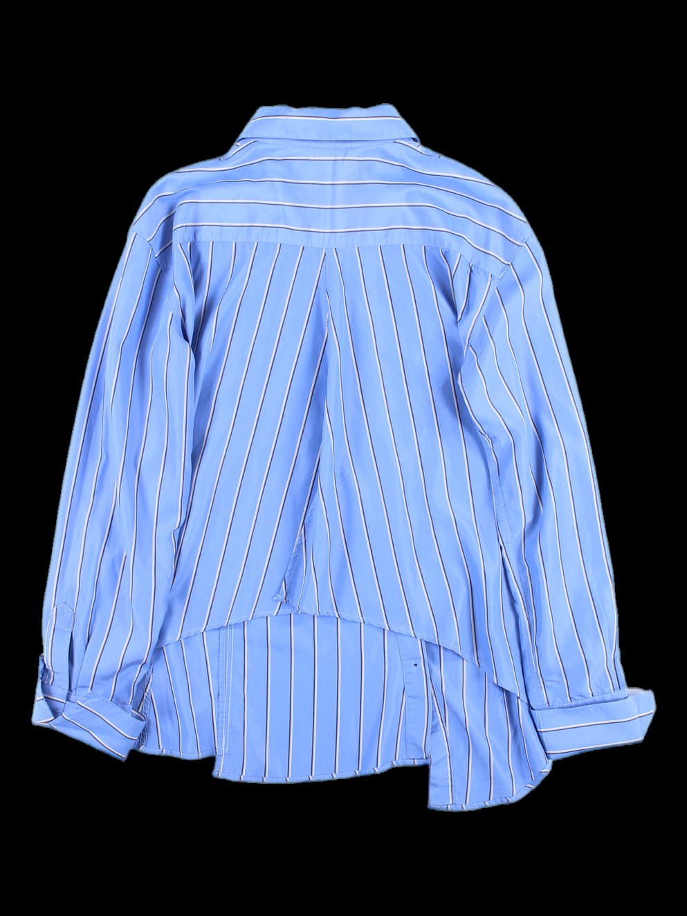 스트라이프 긴팔 셔츠