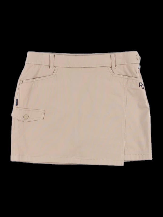 자수 포켓 스커트