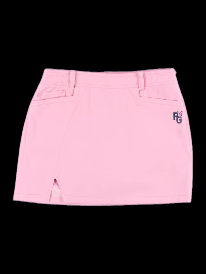 로고 트임 스커트