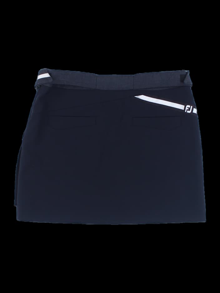 벨트 랩 스커트