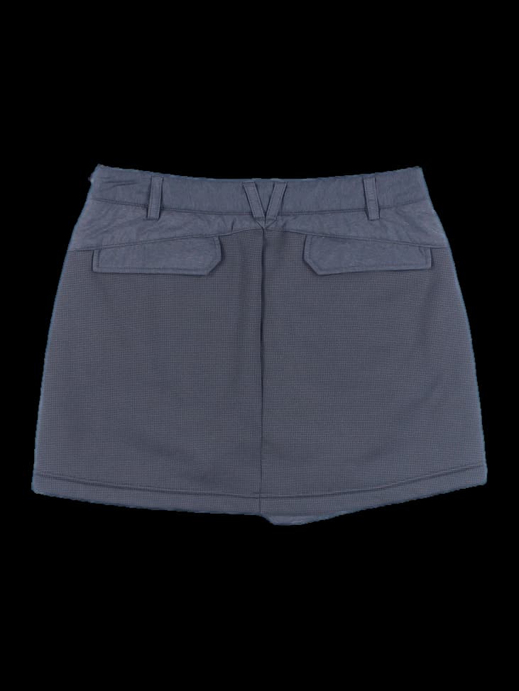 패딩 레이어드 스커트