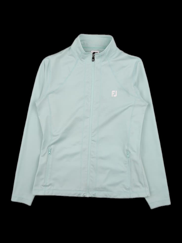 로고 라인 집업