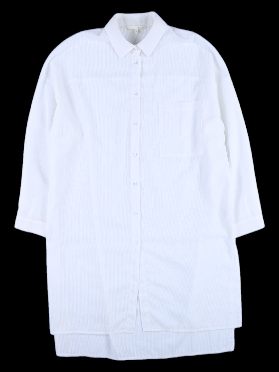 스트라이프 셔츠 원피스