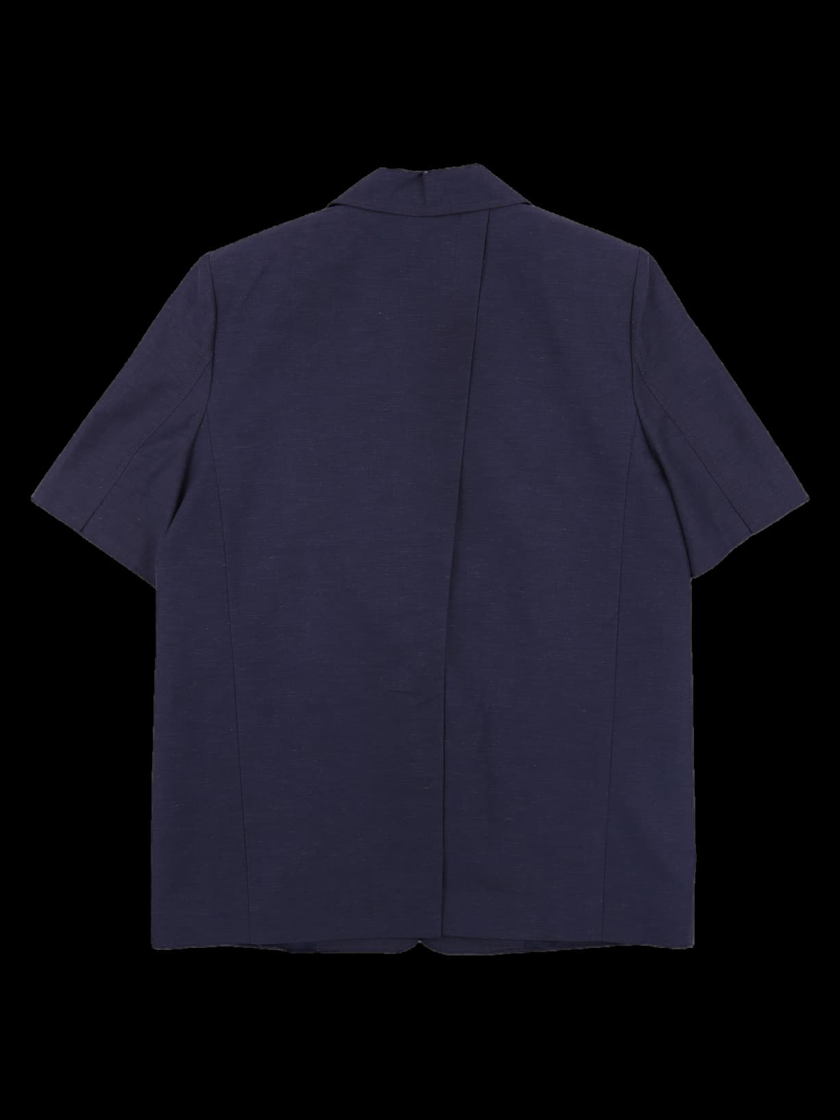 버튼 반팔 자켓