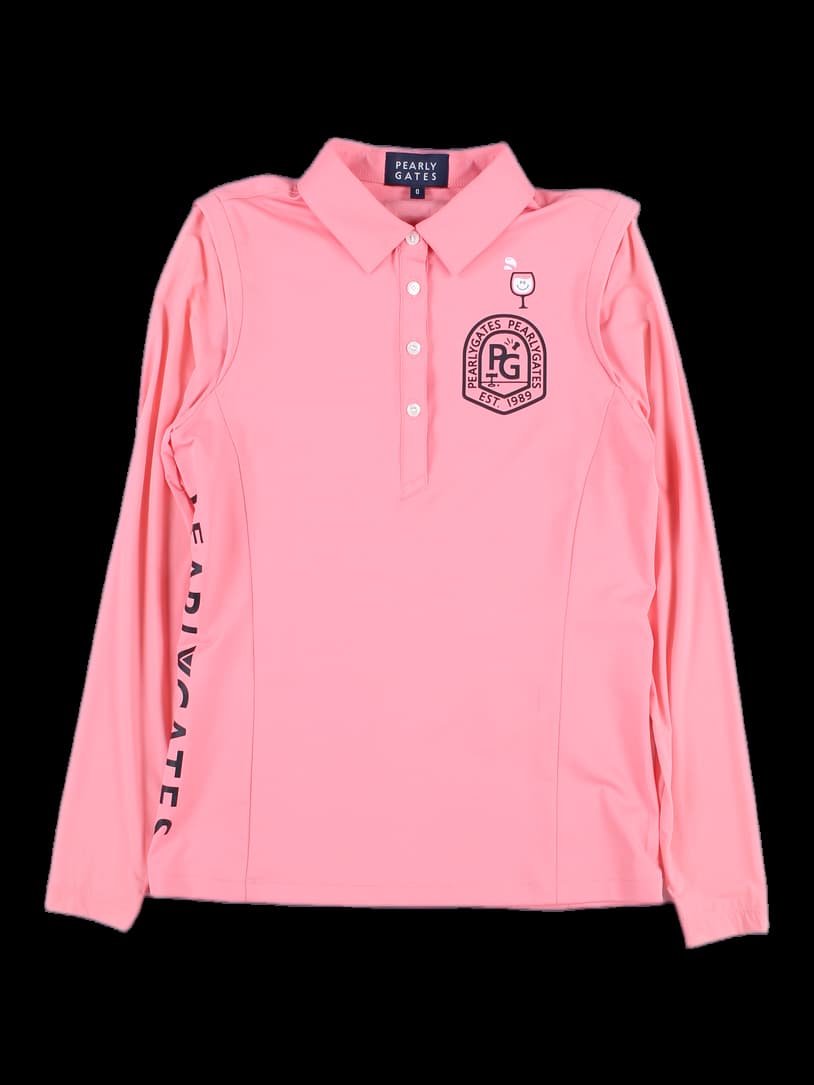 로고 긴팔 카라티