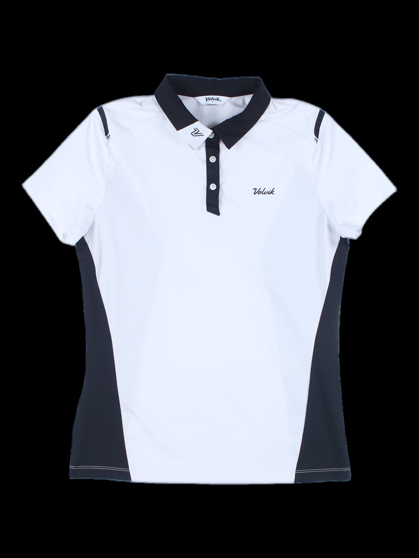 카라 로고 포인트 카라 반팔 티셔츠