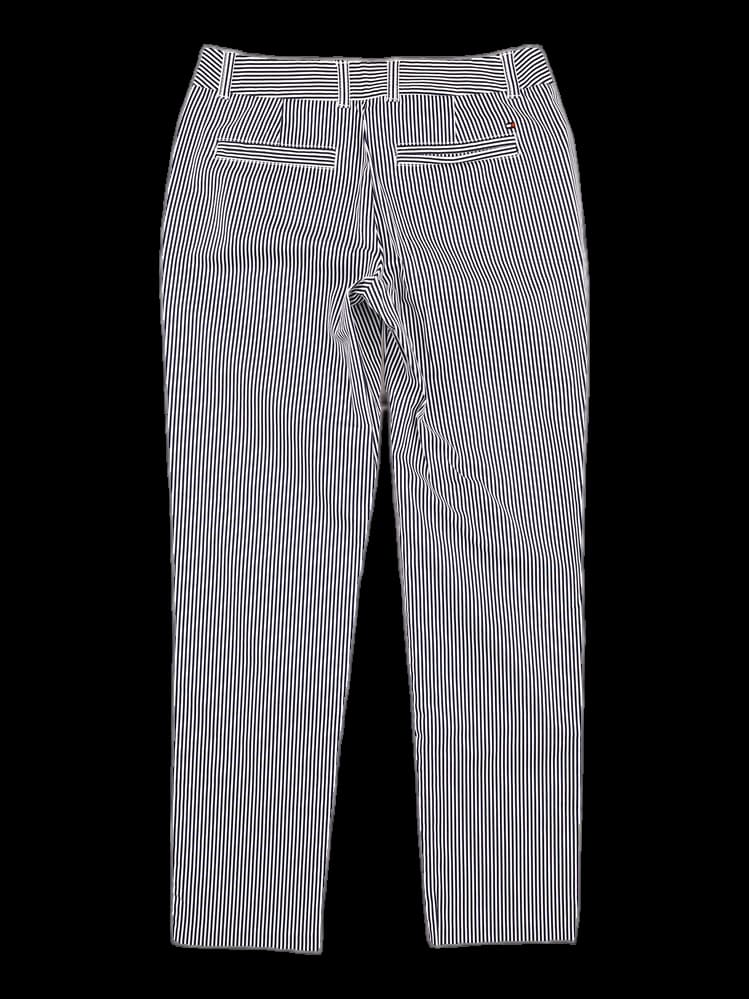 스트라이프 스트레이트 팬츠
