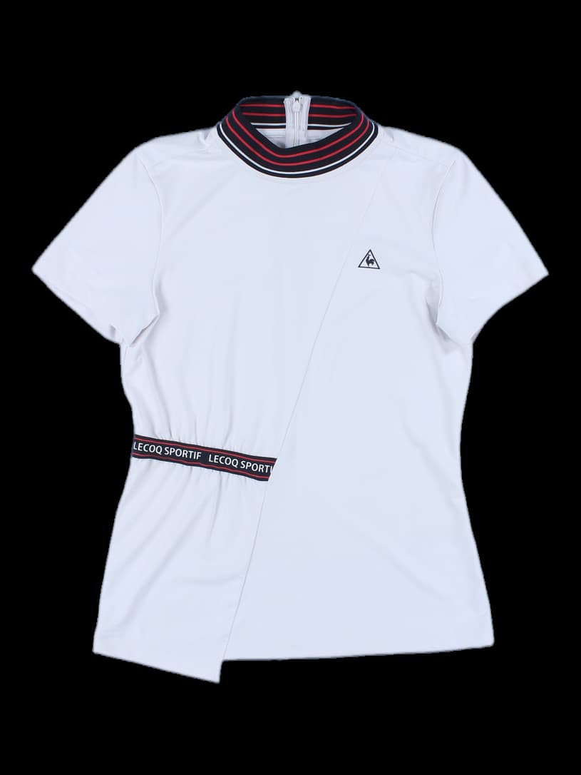 체크 골프 반팔 티셔츠