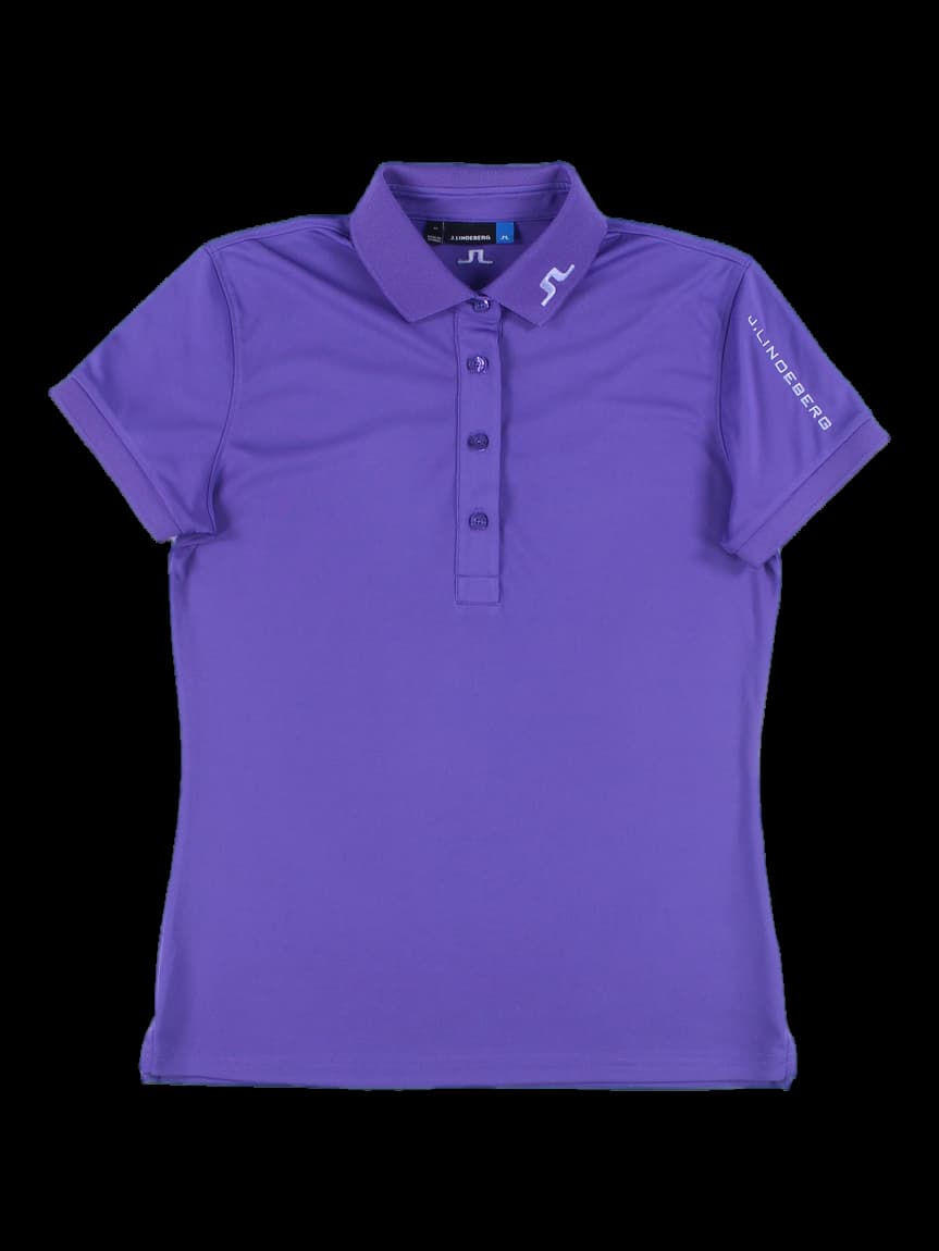 로고 자수 포인트 베이직 반소매 카라 티셔츠