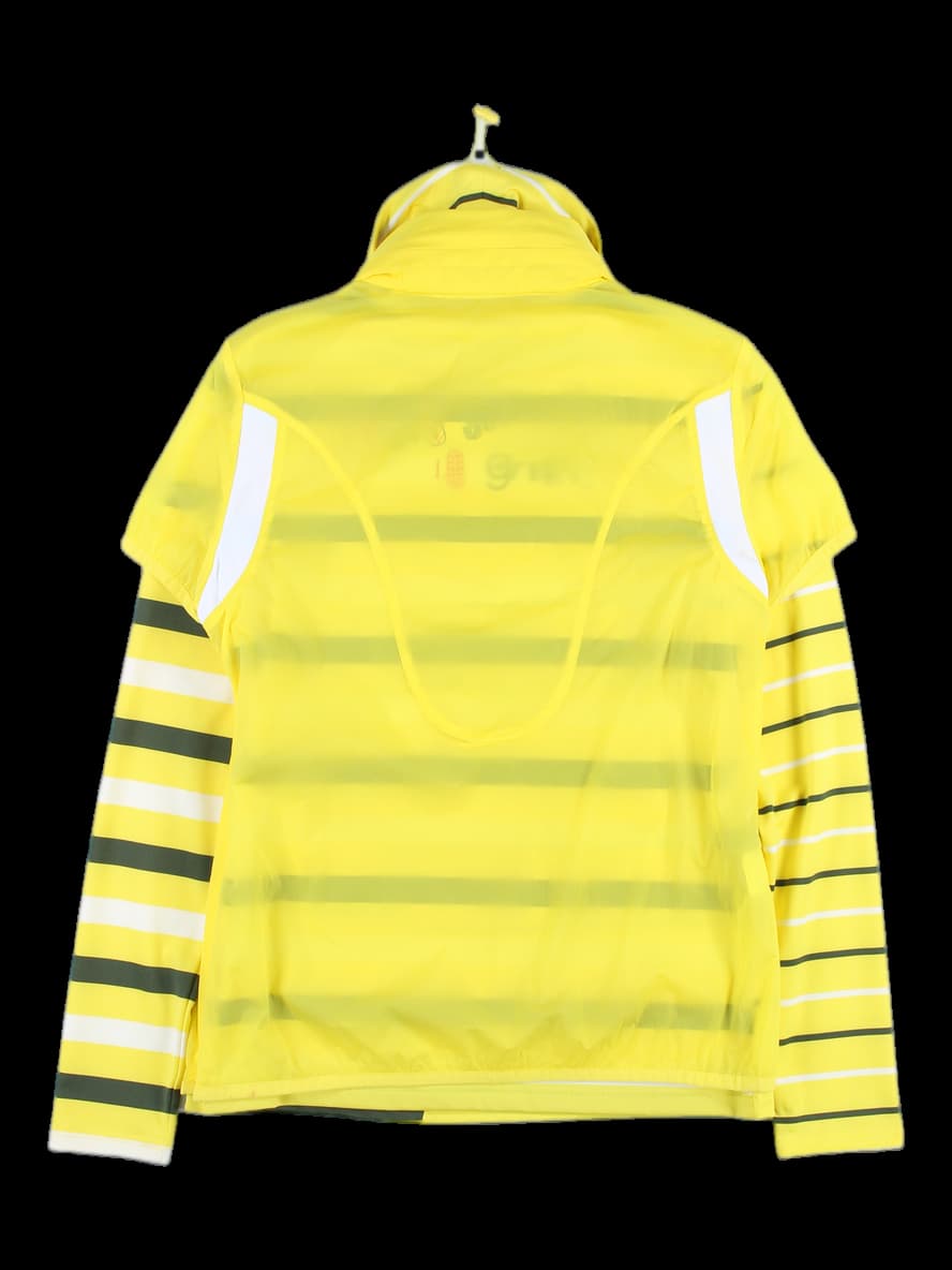 터틀넥 스트라이프 티셔츠