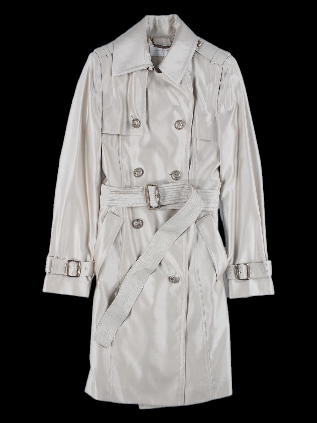 캐주얼 롱 트렌치코트