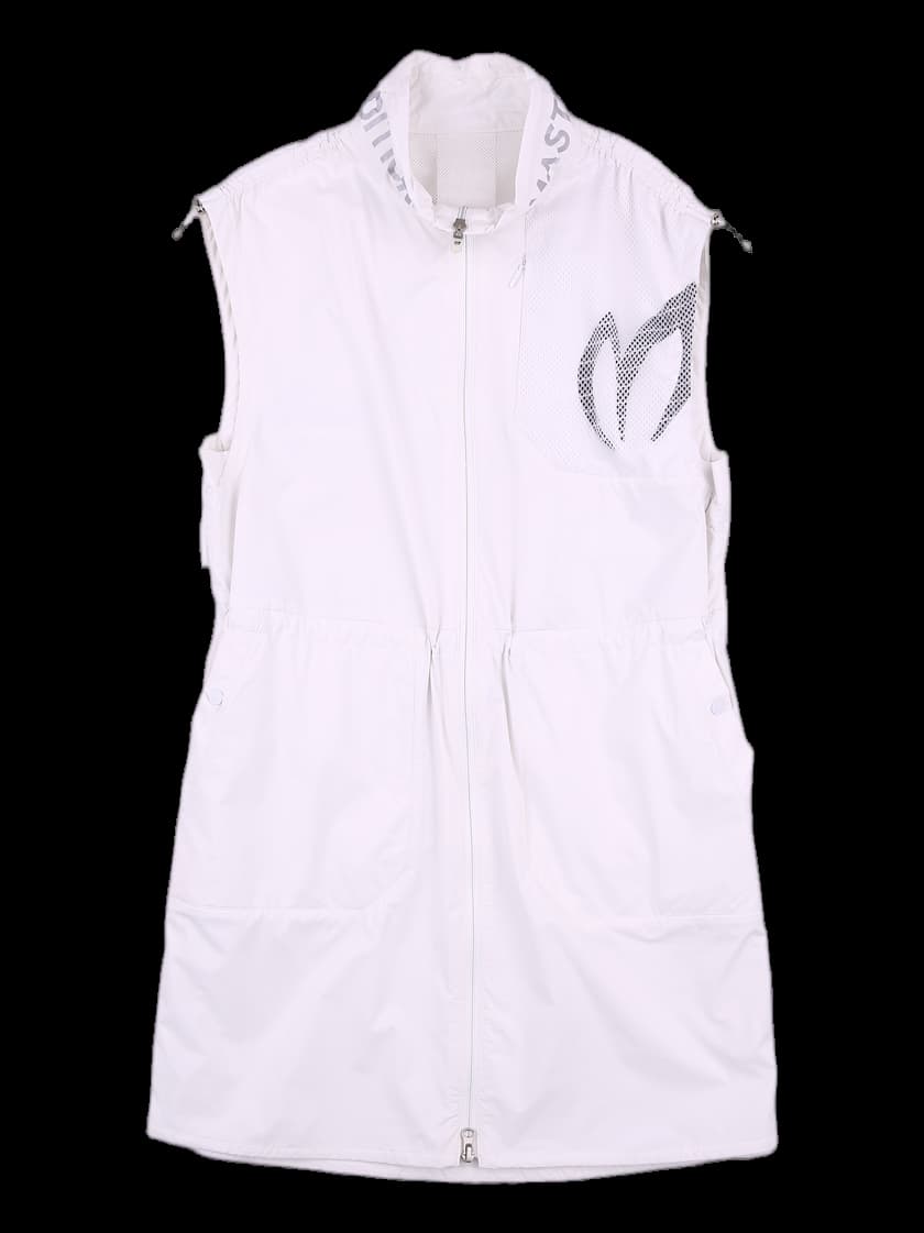 집업 허리 스트링 베스트