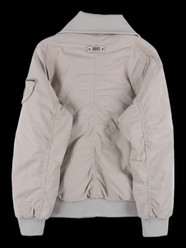 니트 하이넥 패딩 점퍼