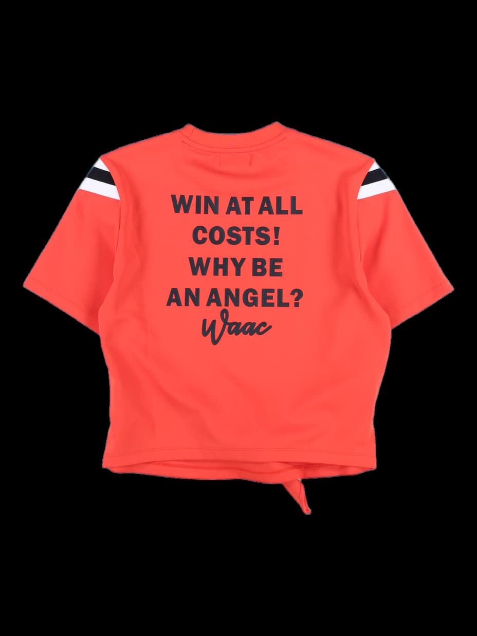 스트레치 리본 반팔티