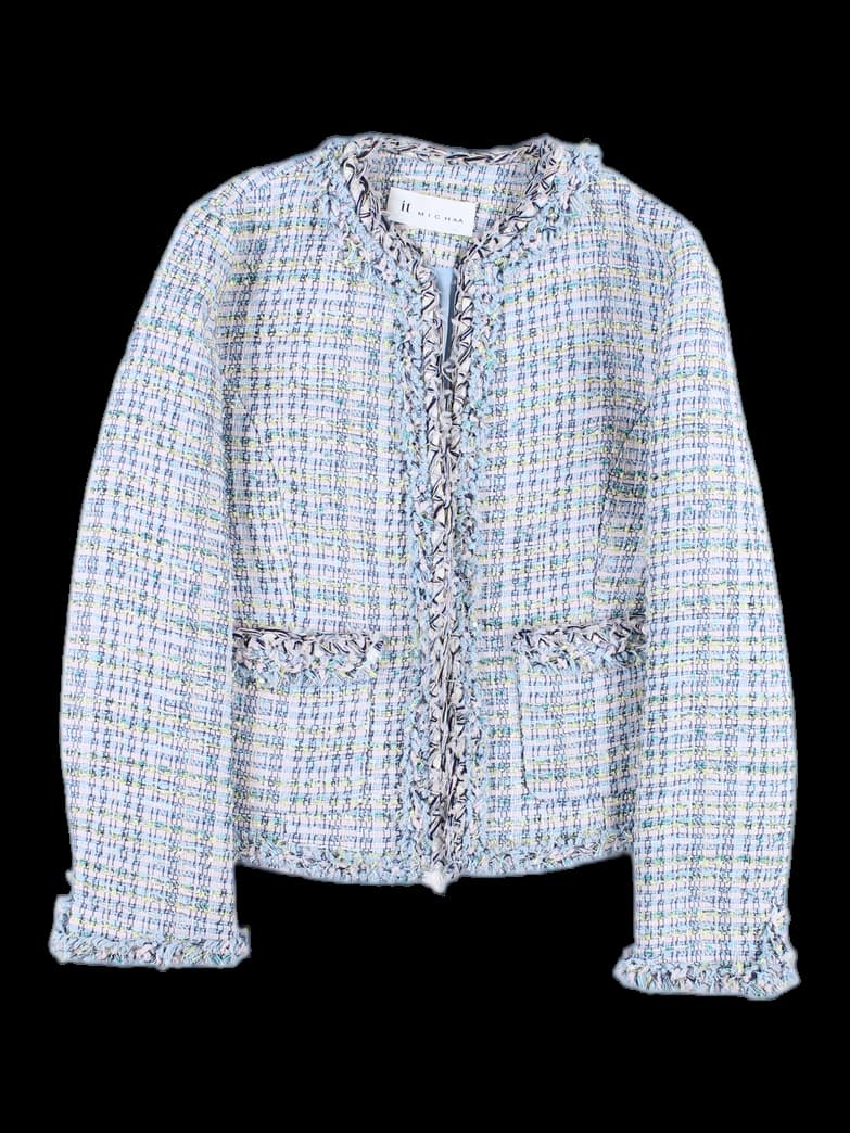 노카라 트위드 자켓