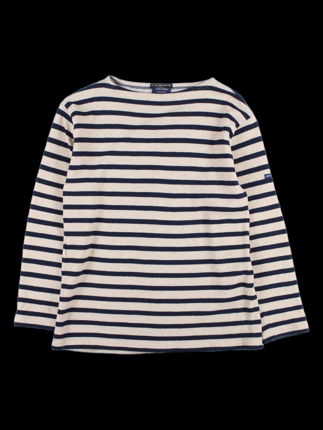 스트라이프 긴팔 니트