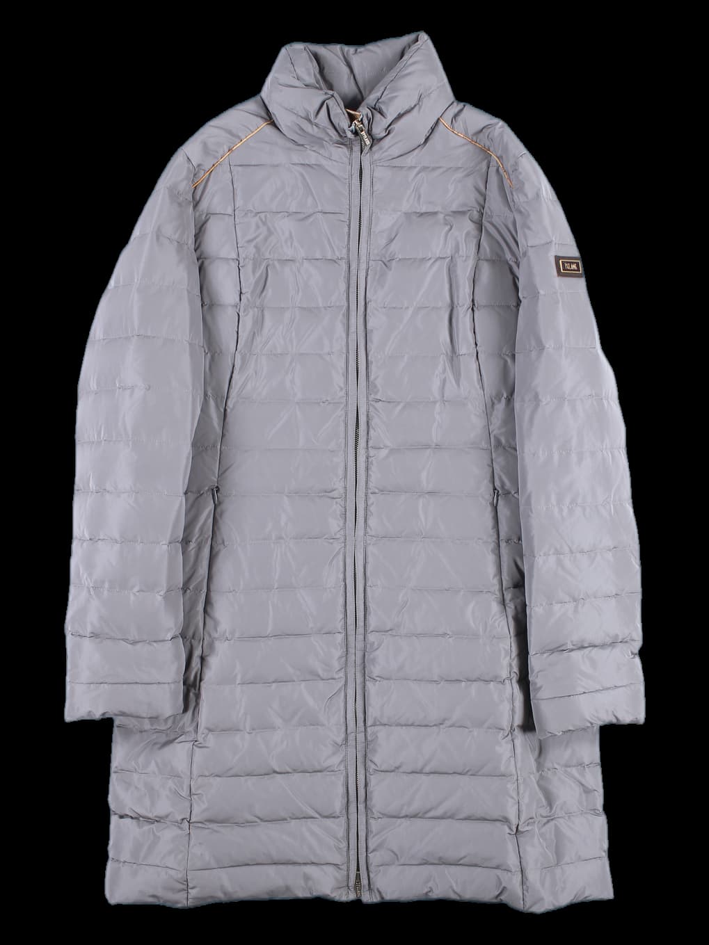 하프넥 하프 패딩