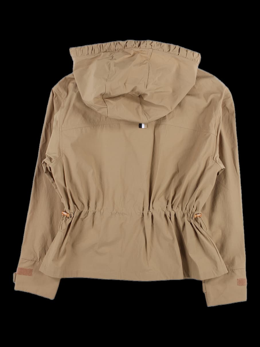 스트링 후드 자켓