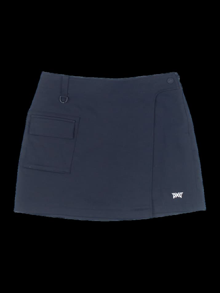 포켓 레이어드 스커트