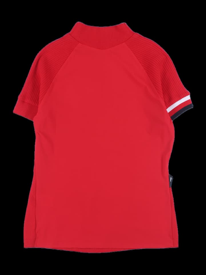 반목 앞판 니트 티셔츠