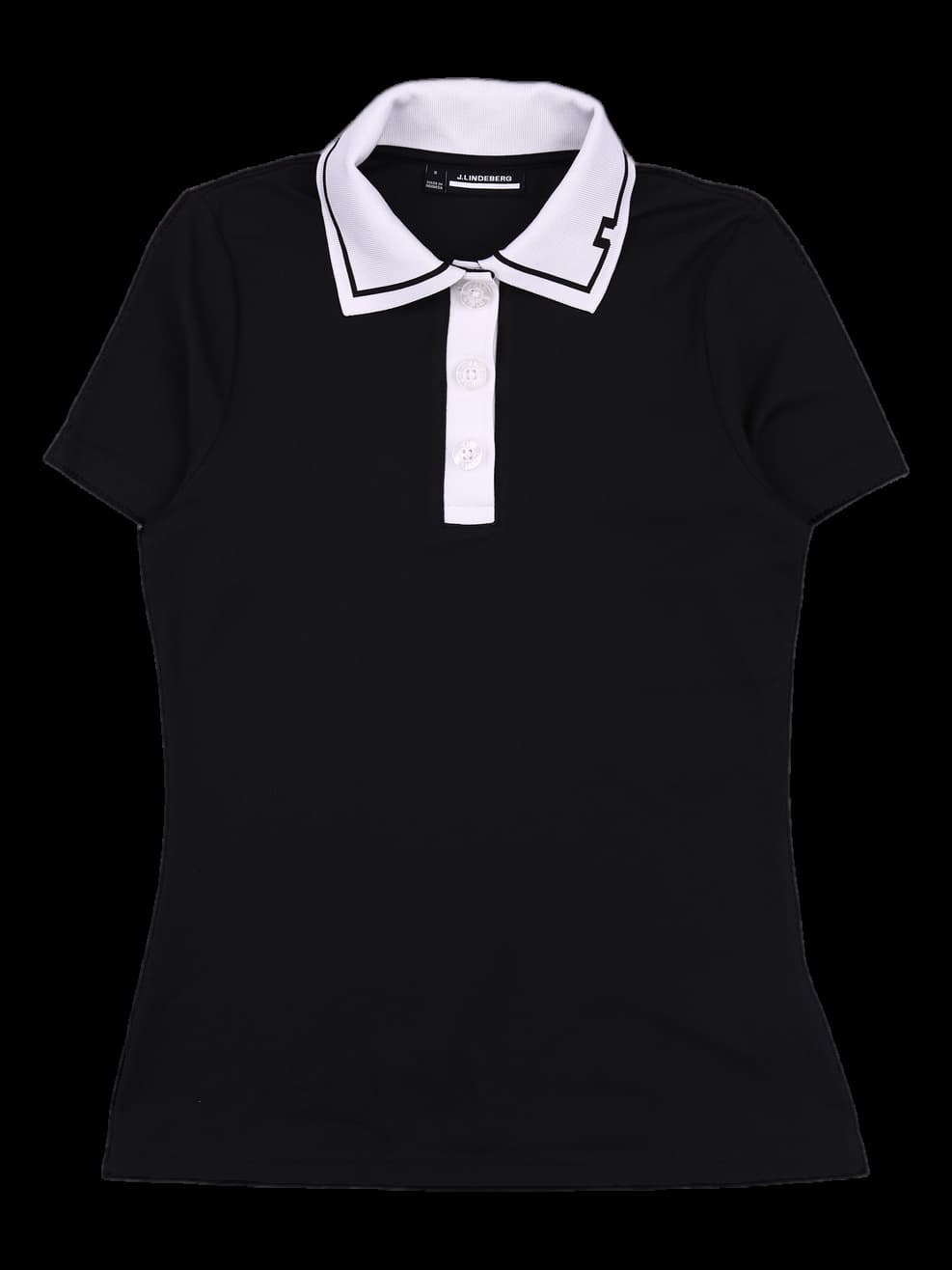 배색 반팔카라티