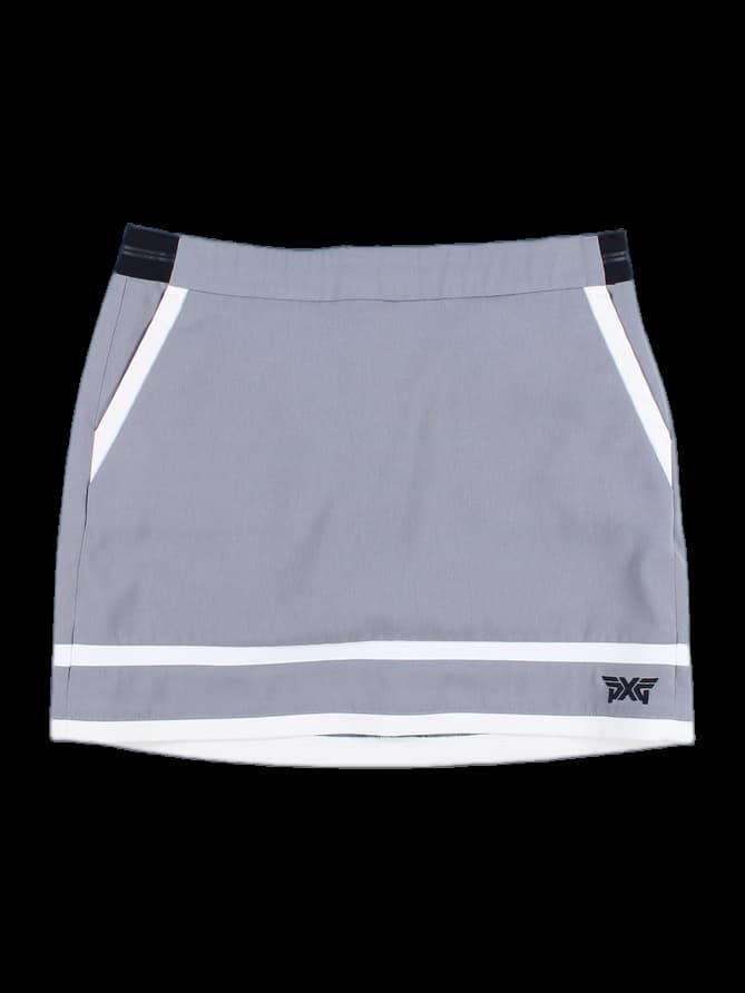 라인 포인트 밴딩 스커트