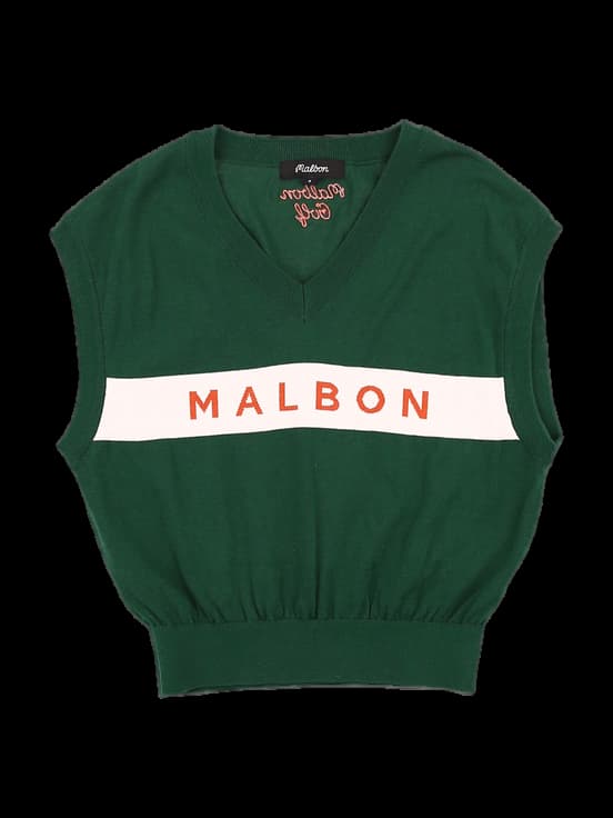 니트 골프 조끼