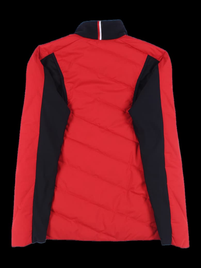 방풍 배색 패딩 점퍼