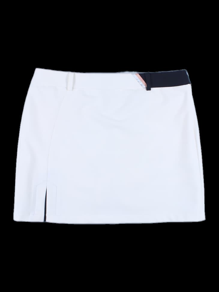 컬러 포인트 스커트