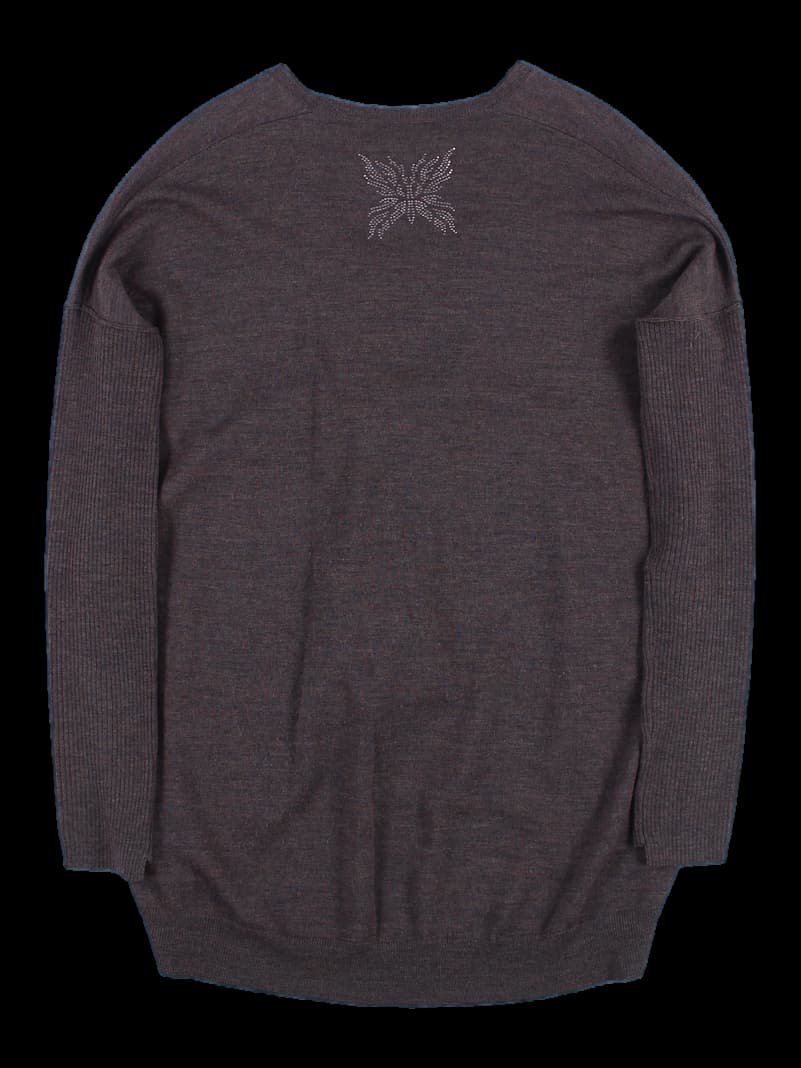 스터드 긴팔 니트