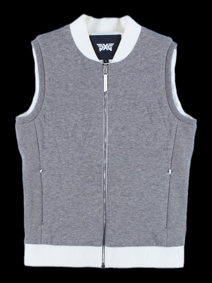 니트 뒷판 패딩 베스트