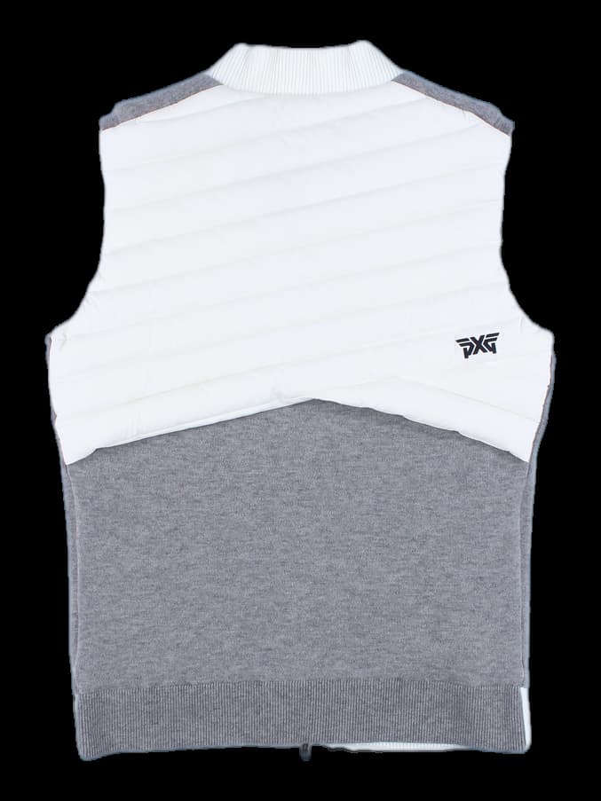 니트 뒷판 패딩 베스트