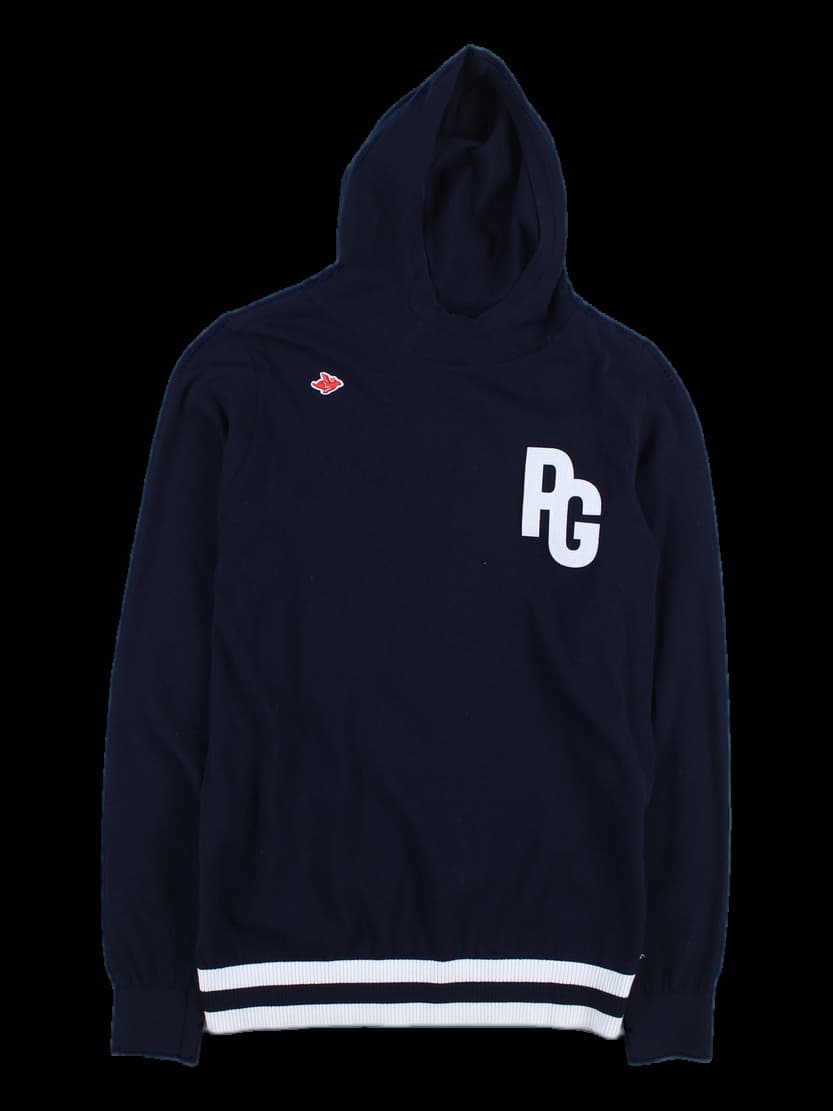 후드 긴팔 니트