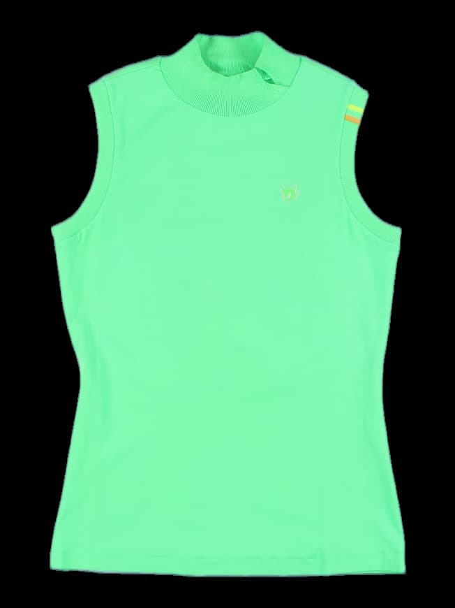 로고 민소매 티셔츠