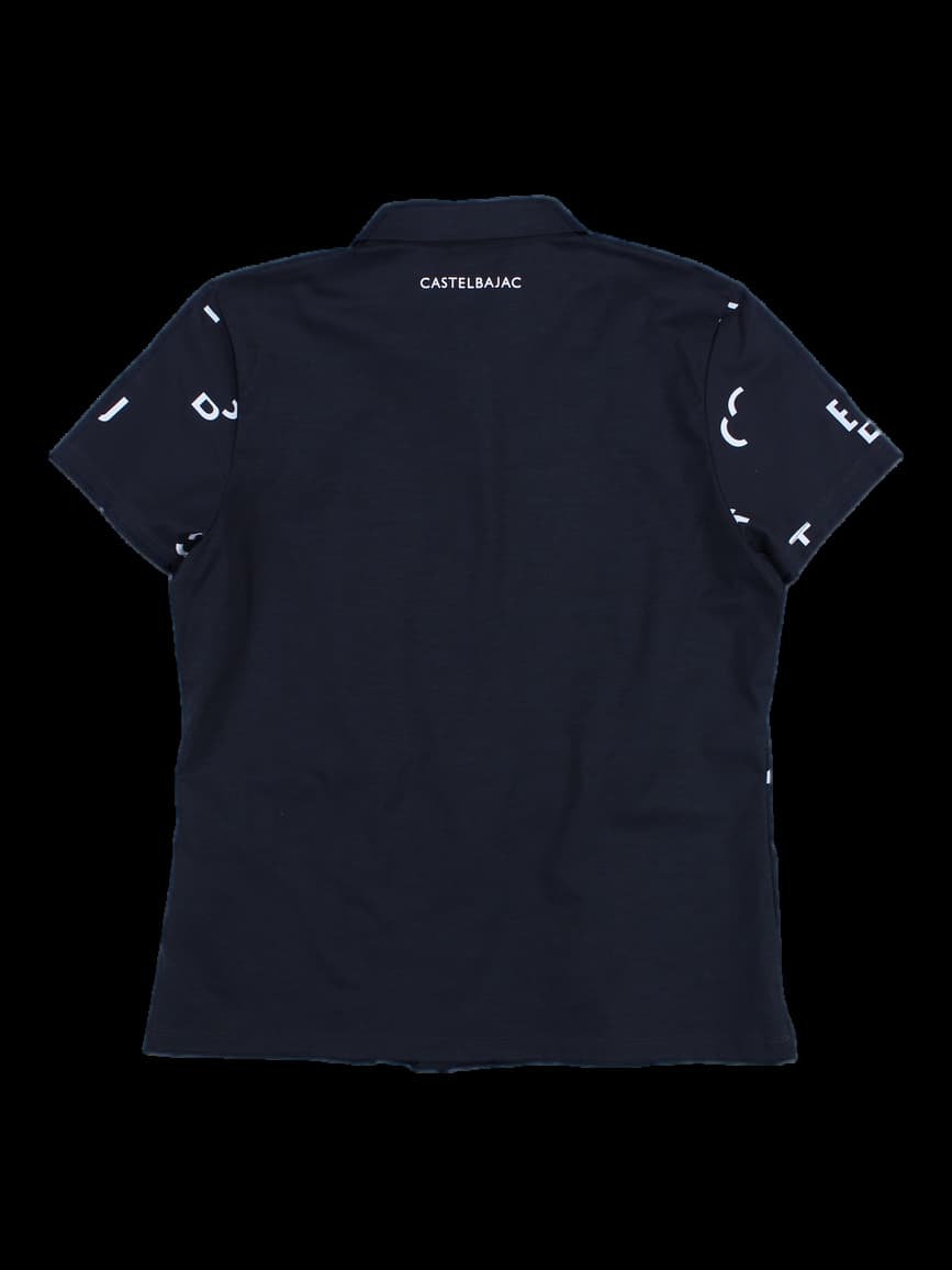 프린트 반팔 카라티