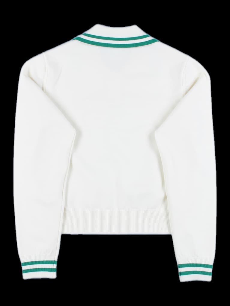 니트 긴팔 카라 티셔츠