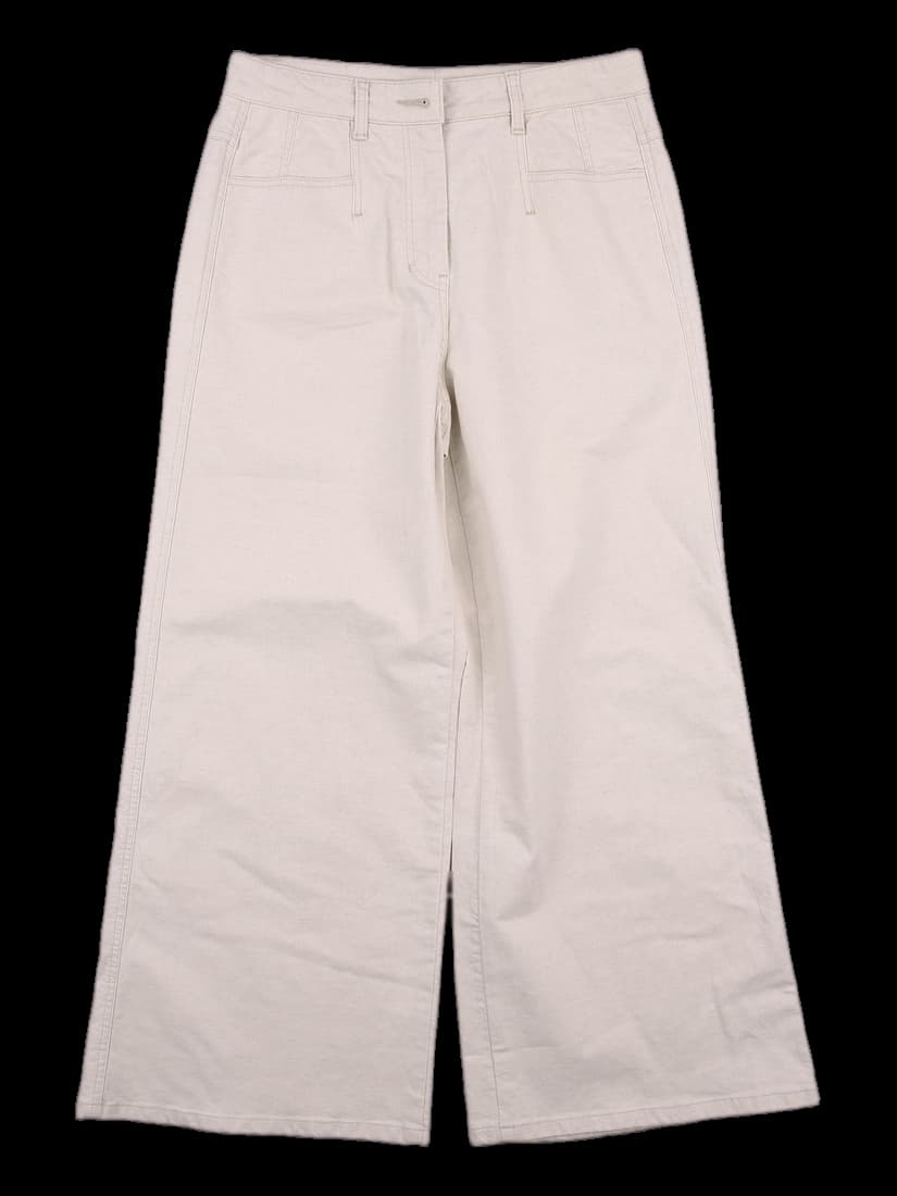 린넨 와이드 팬츠