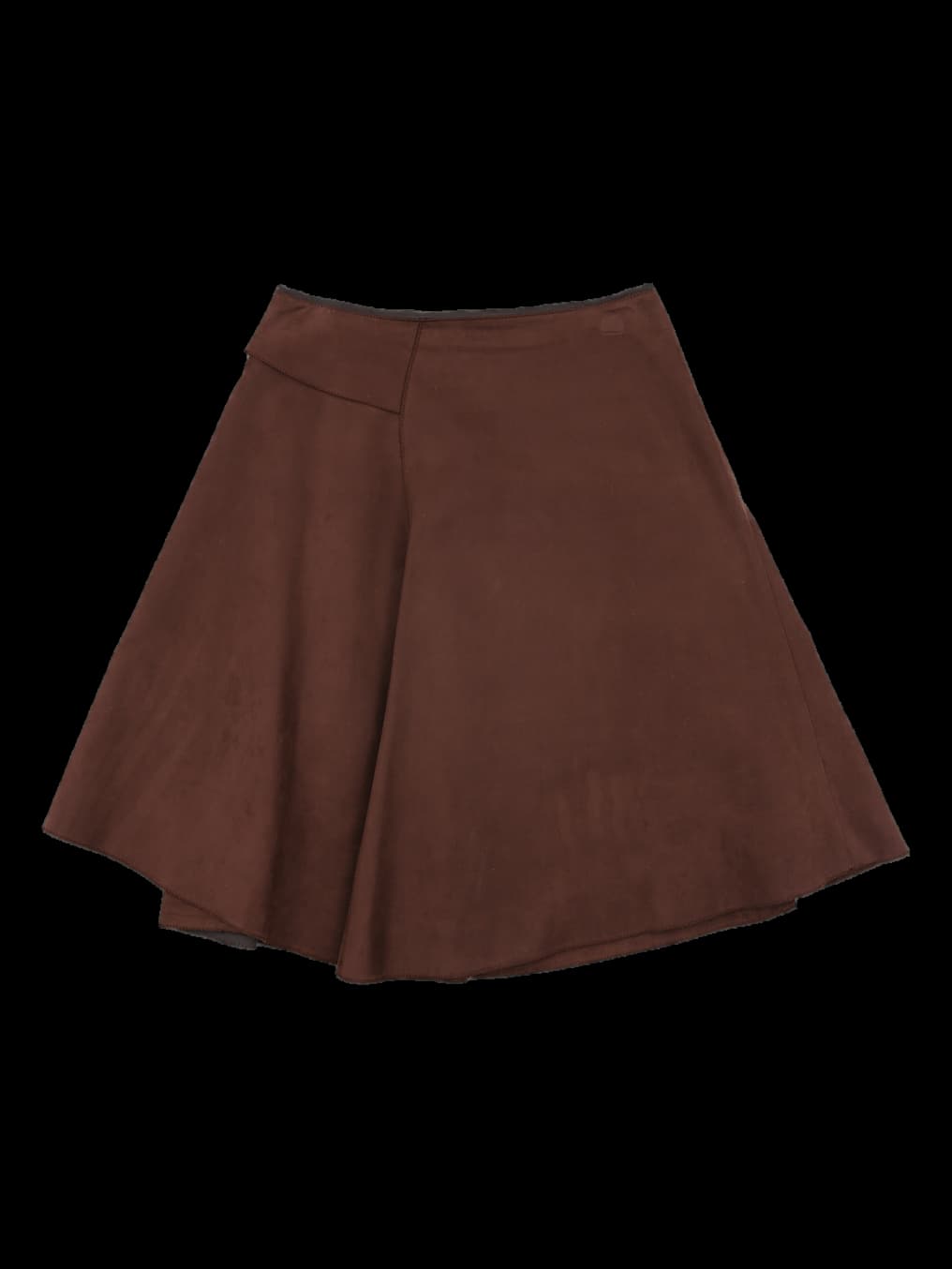 스웨이드 스커트