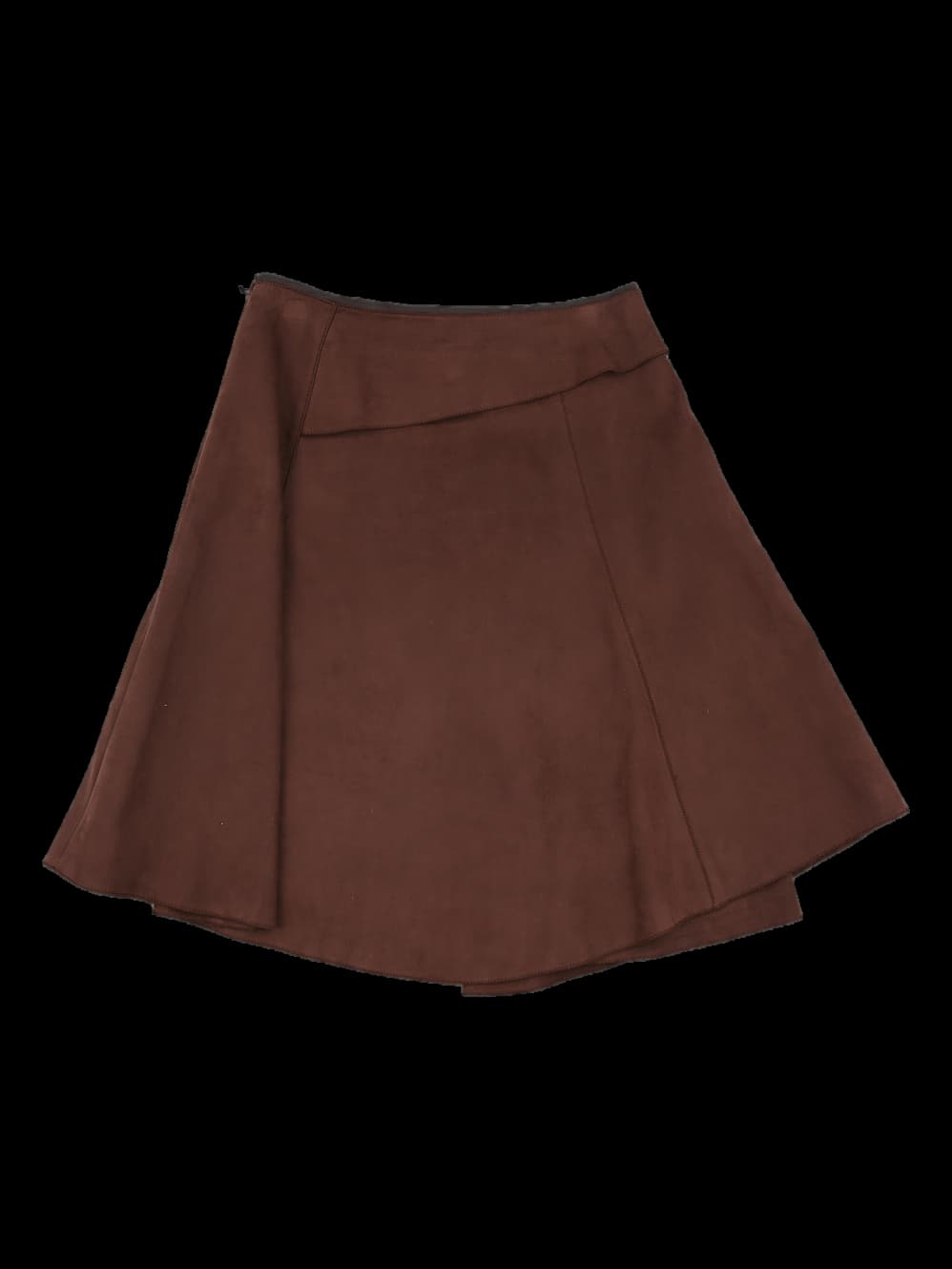 스웨이드 스커트