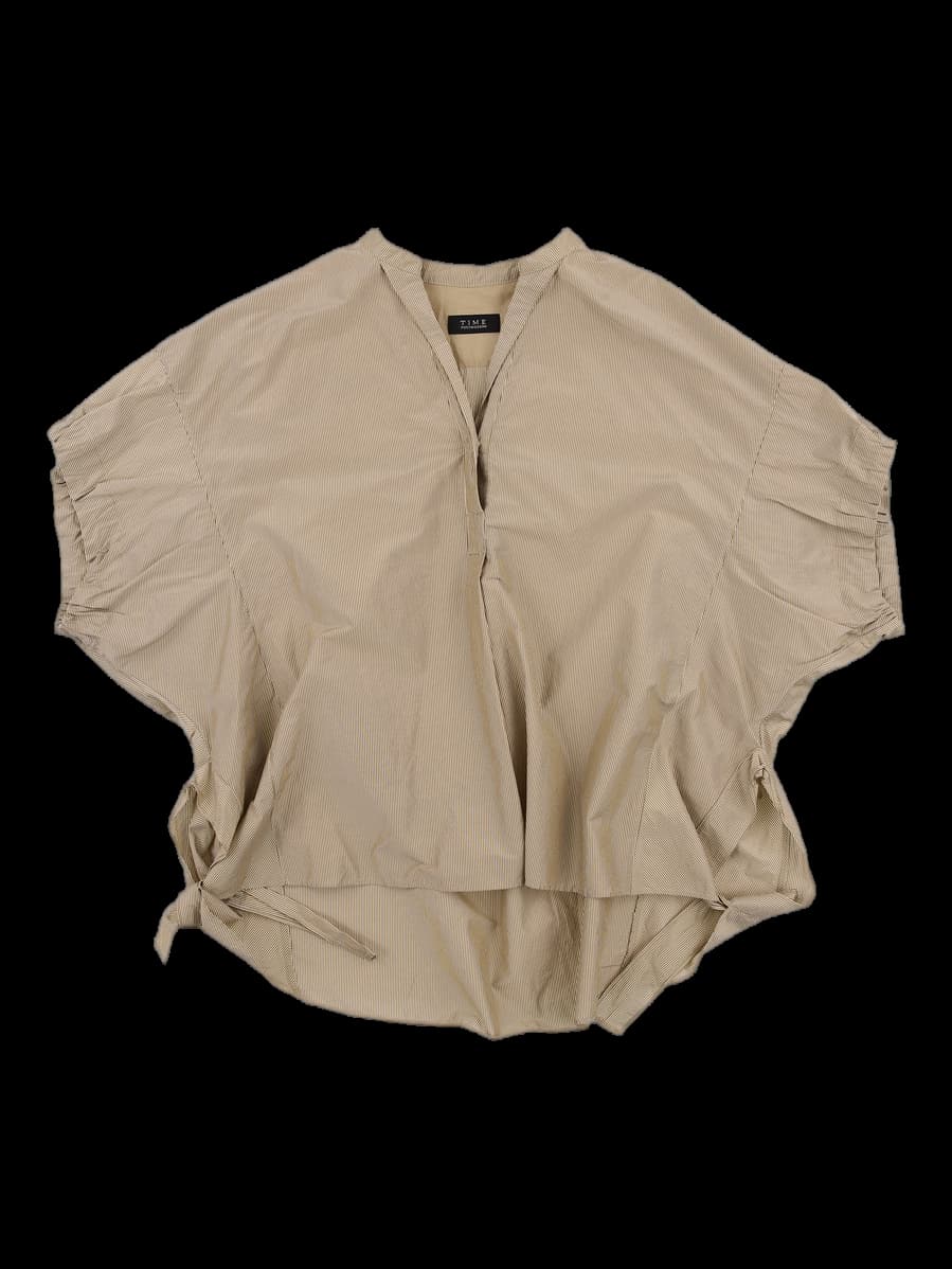 가오리 스트라이프 블라우스