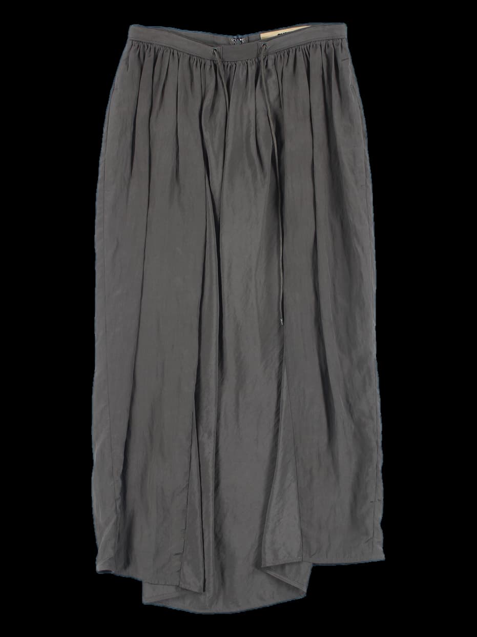 스트링 롱 스커트