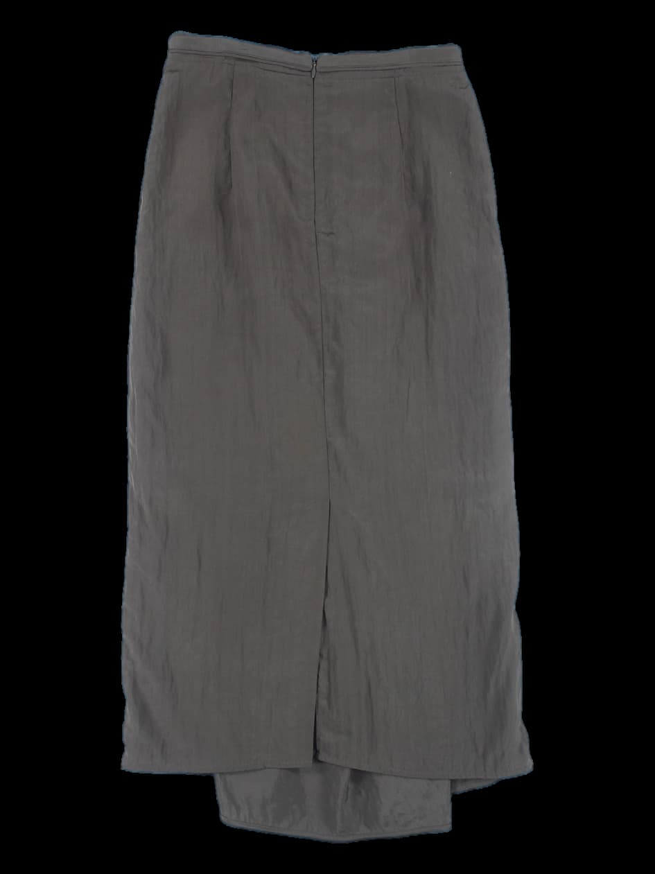 스트링 롱 스커트