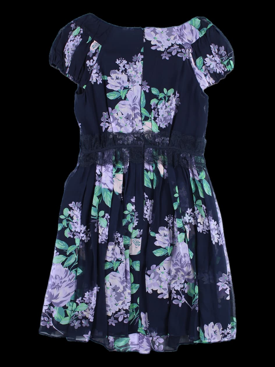 플라워 셔링 원피스