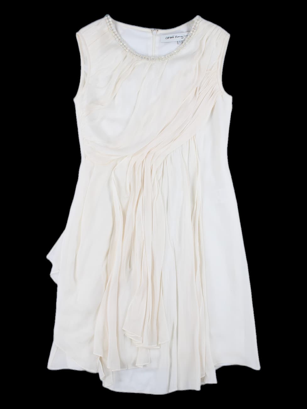 비즈 쉬폰 원피스