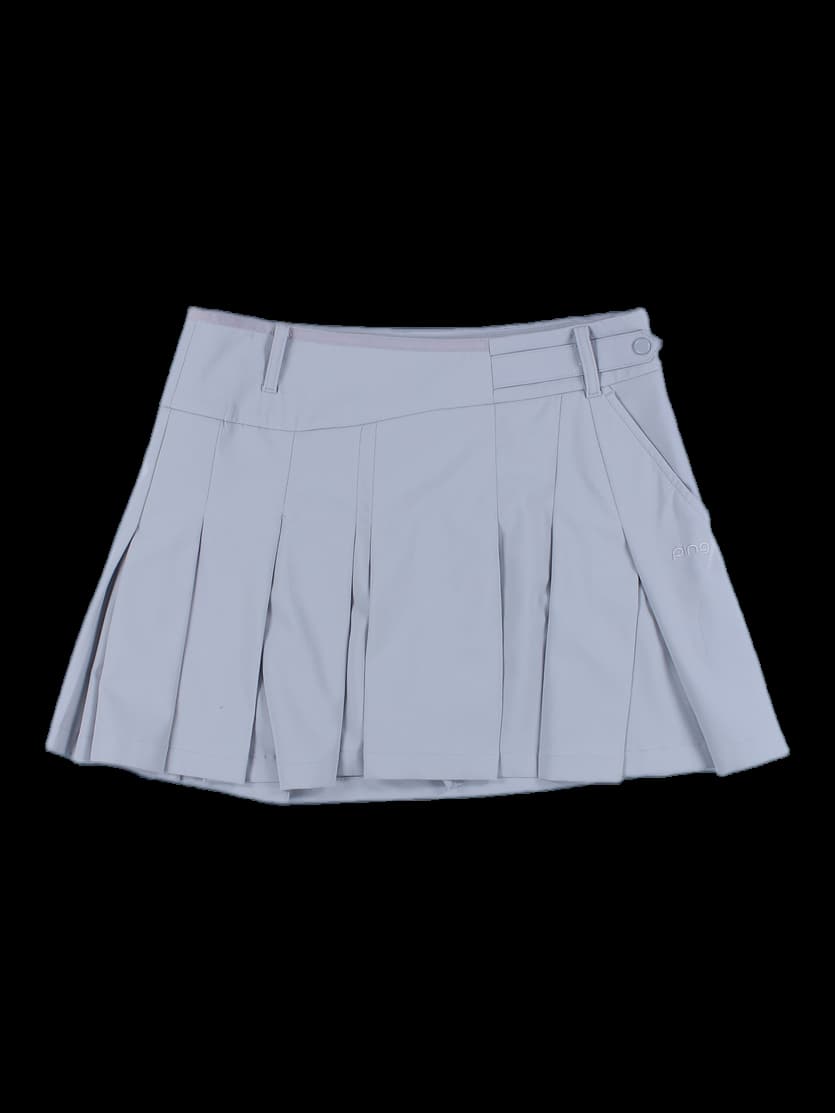스트레치 플리츠 스커트