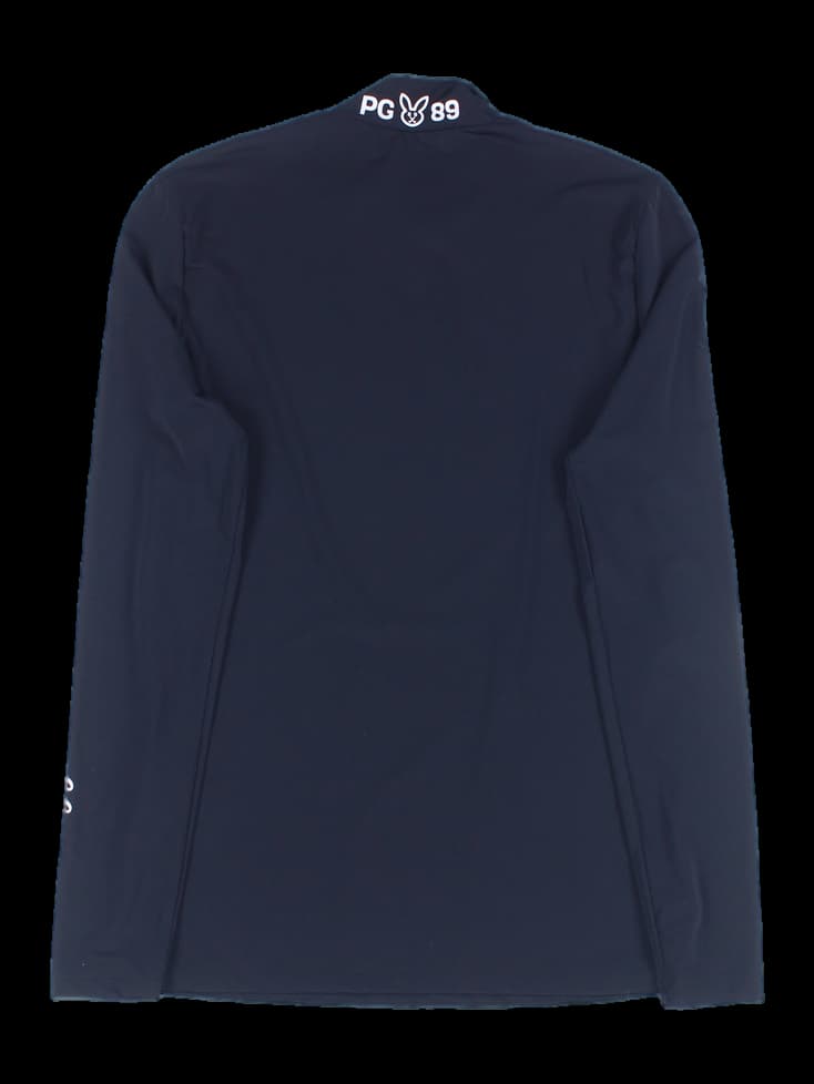 하프넥 긴팔 티셔츠