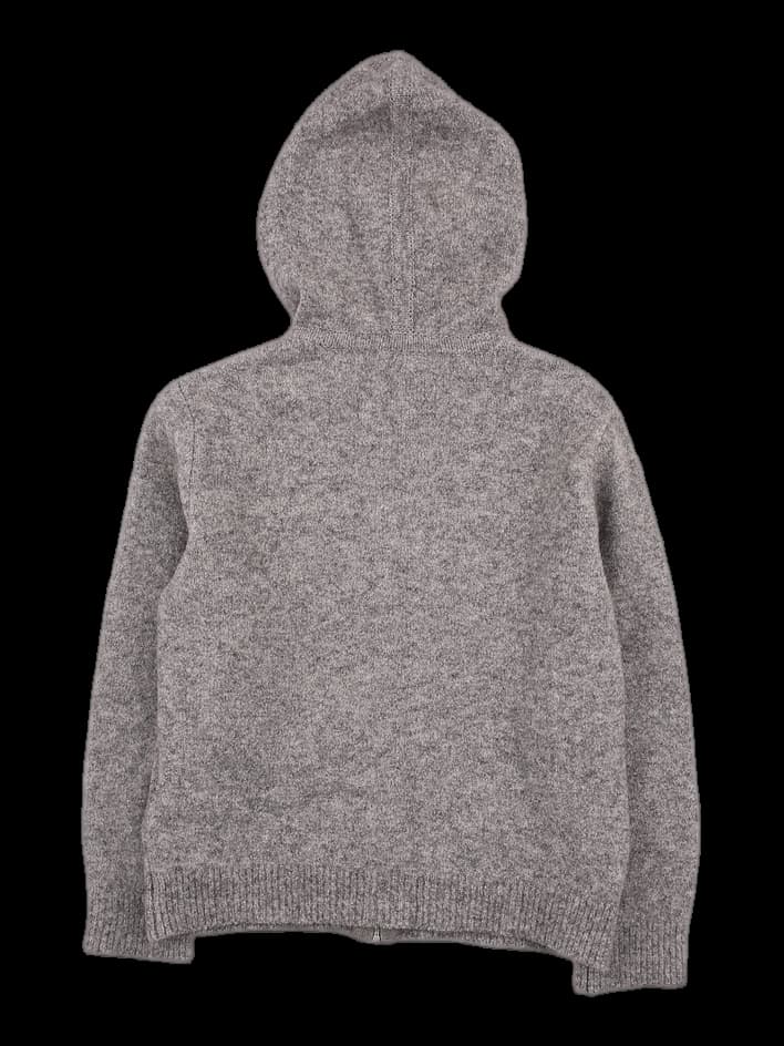 후드 집업 니트